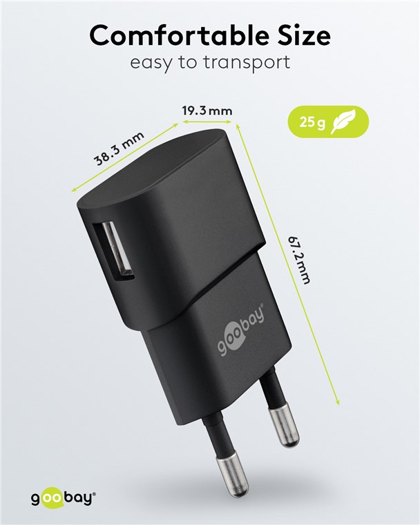 USB Power Charger 230V auf USB 5V