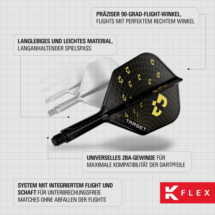 Target K-Flex No6 Flight System - Bolide