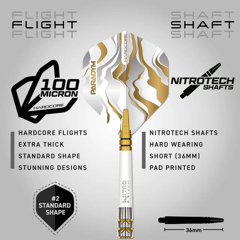 RedDragon - Paradym Gold Parallel - Softdart