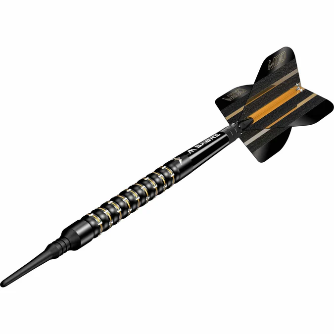 Mike De Decker 95% Tungsten - Black & Gold Mission - Softdart