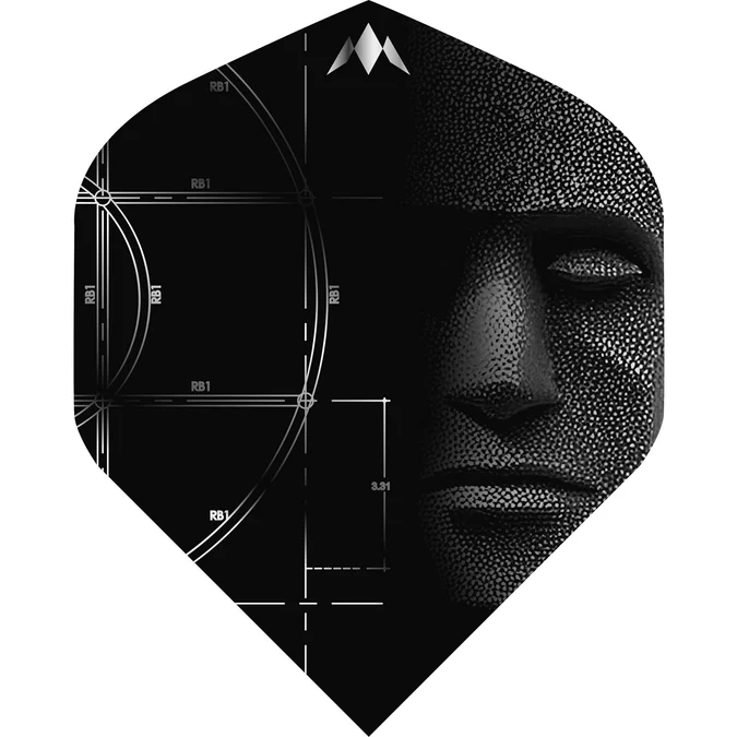 Mission Solo Dart Flights - Standard No2 - Arkitekt