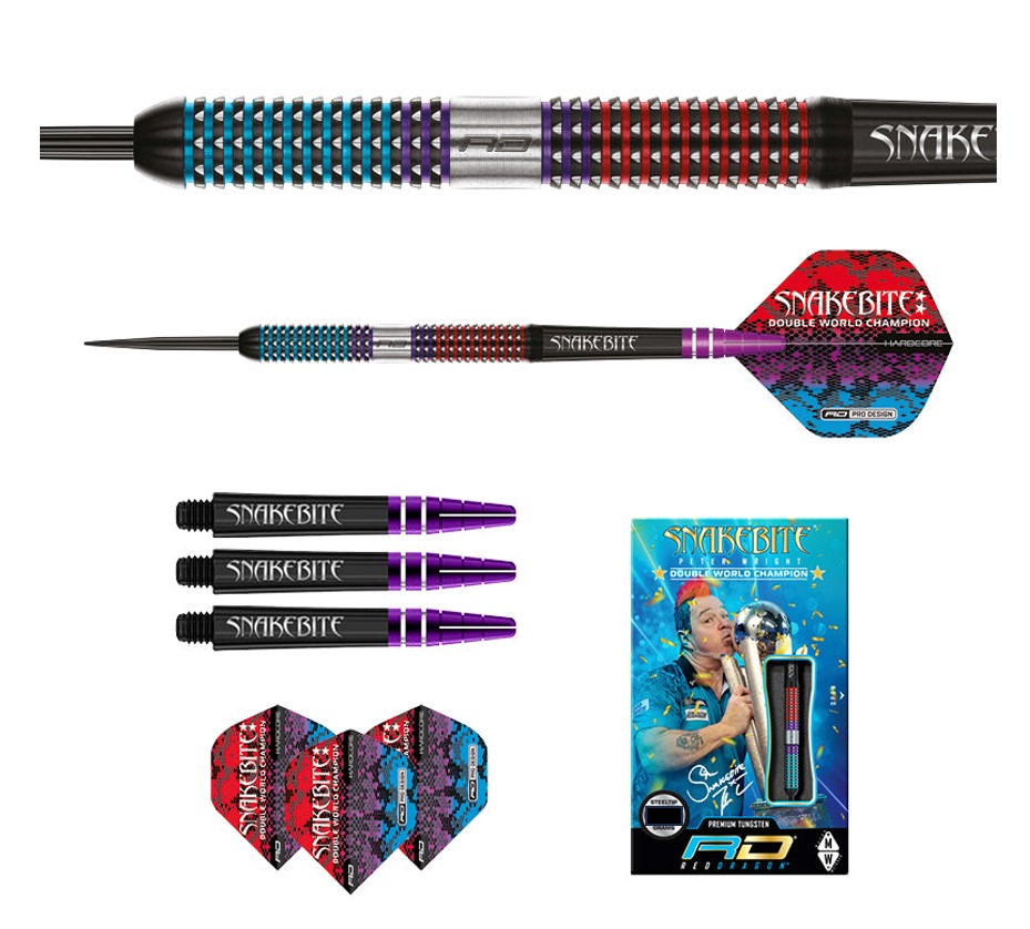 Peter Wright Snakebite Spirit - Steeldart
