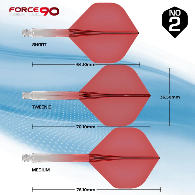 Mission Force 90 - Flight & Shaft System - Clear red - Standard No.2