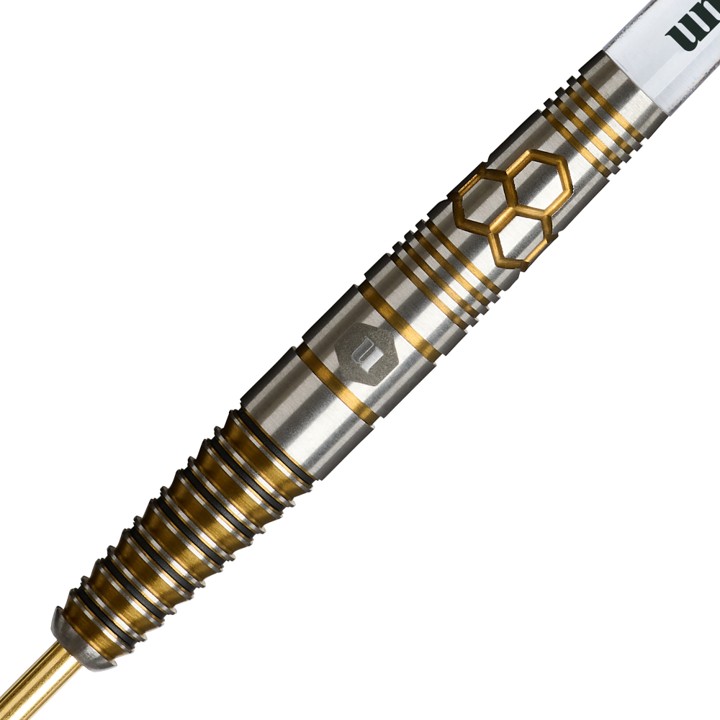 Unicorn Hexium 3 Gold Black 90% Tungsten - Steeldart