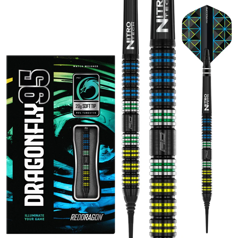 RedDragon Dragonfly 95 Black - Softdart