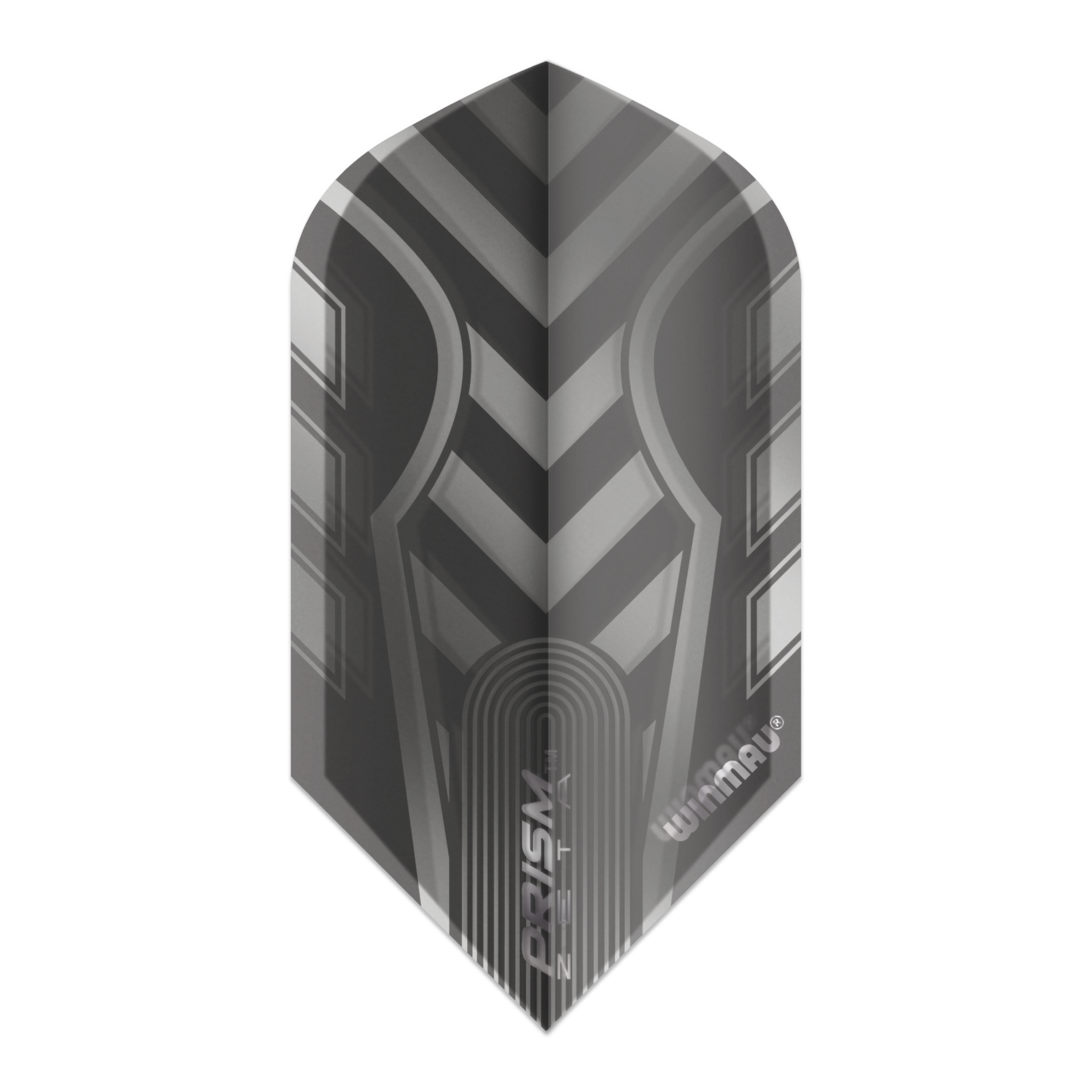 Prism Zeta Slim Winmau Dart Flights - grau