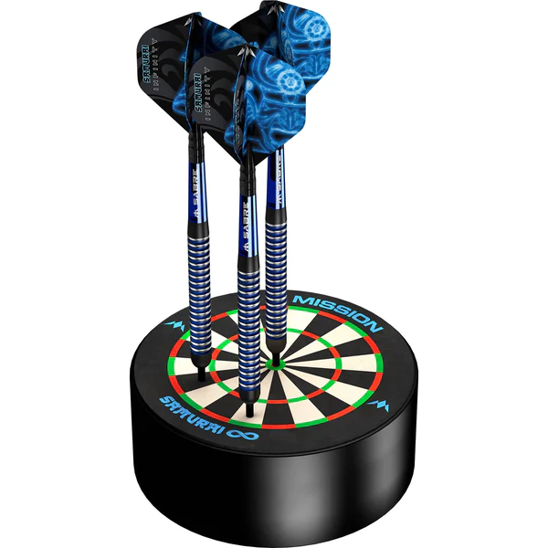 Mission Samurai Infinity Dartpfeil Ständer - Mini Sisal Dartboard Darthalter