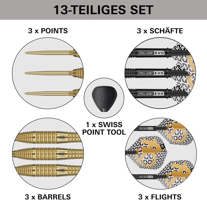 Target Bolide Envy 05 - 90% Tungsten Swiss Point - Steeldart