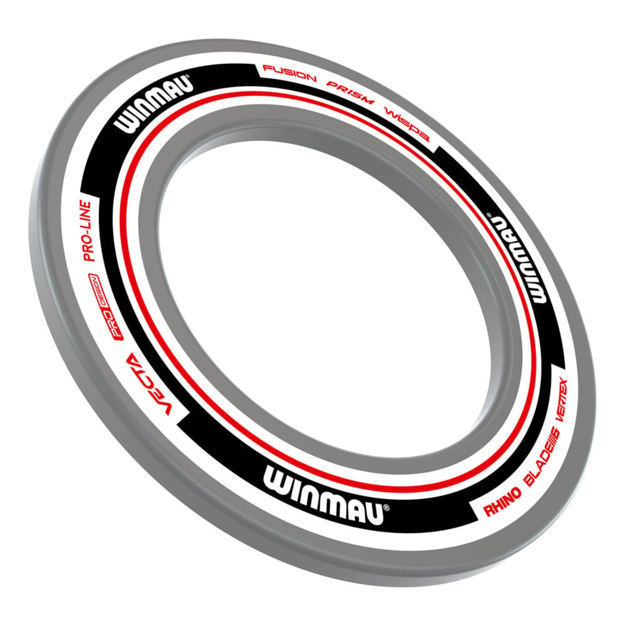 Winmau Advance Dartboard Surround -  White/Red