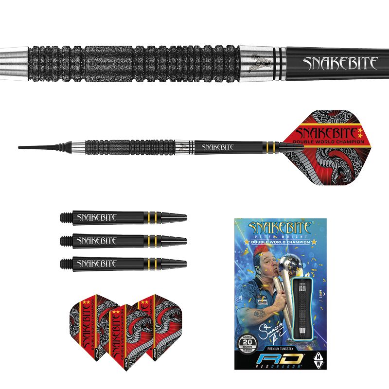 Peter Wright Snakebite Double World Champion Special Edition - Softdart