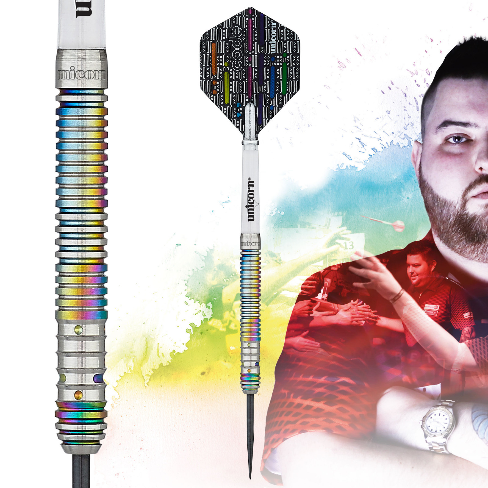Michael Smith Code Players Unicorn - Steel Dart