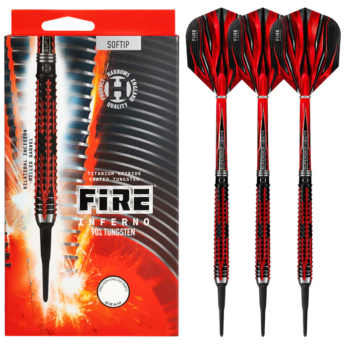 Harrows Fire Inferno 90% Soft Tip - Softdart