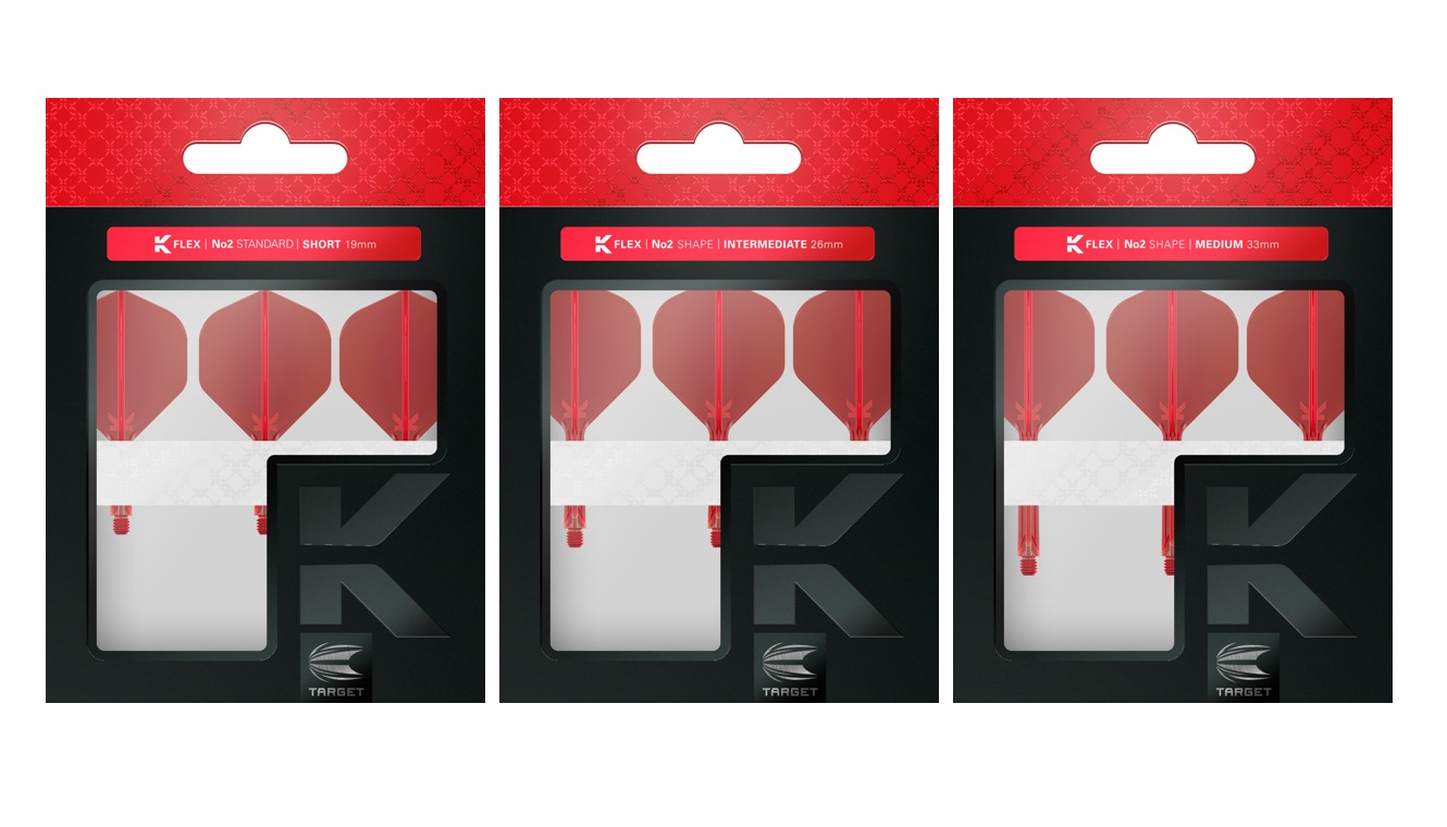 Target K-Flex No2 Flight System - Red