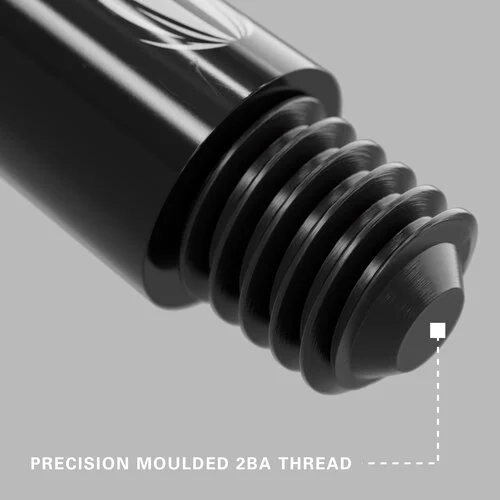 9er Packung Target Shaft Pro Grip Spin - Black