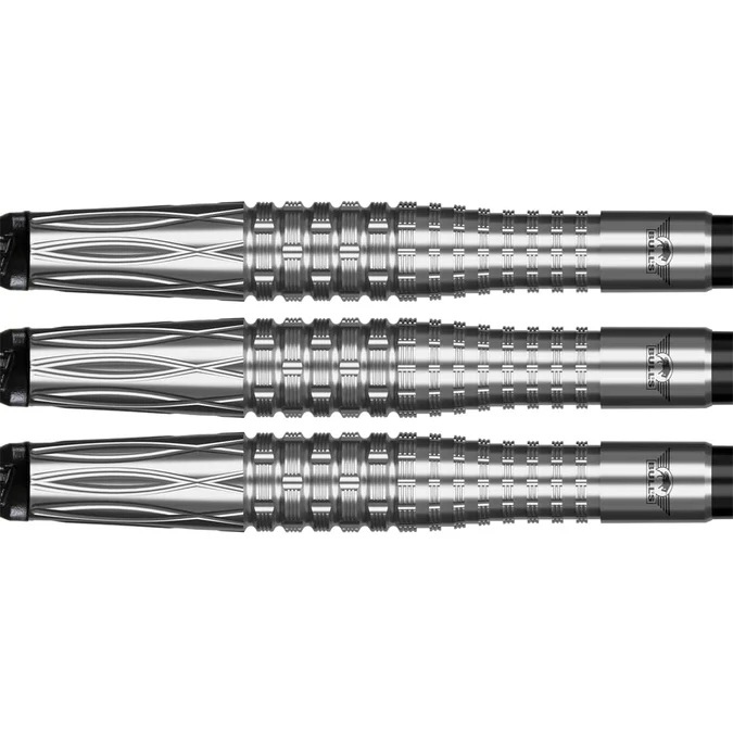 Bull's NL Softtip Smoke Silver Ash 90% Tungsten - Softdart