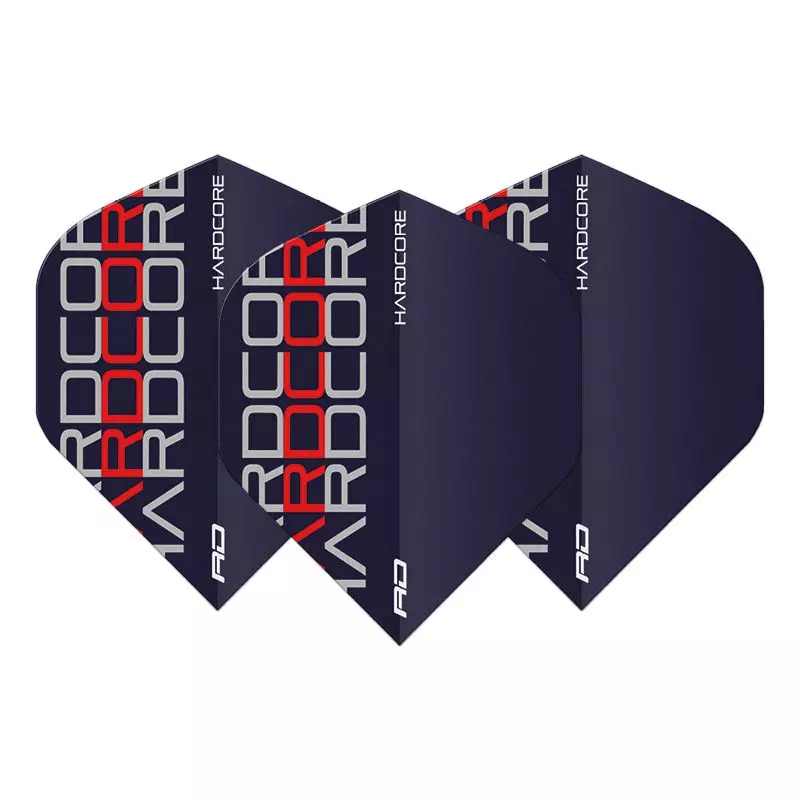 Hardcore Radical Triple Flights RedDragon - Red