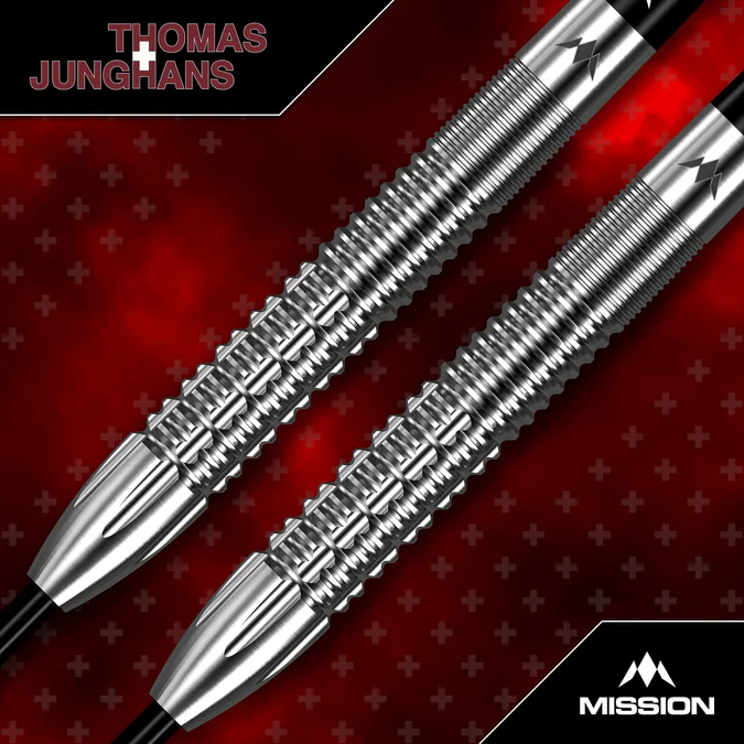Thomas Junghans Mission 90% Tungsten Darts - Silver - Steeldart