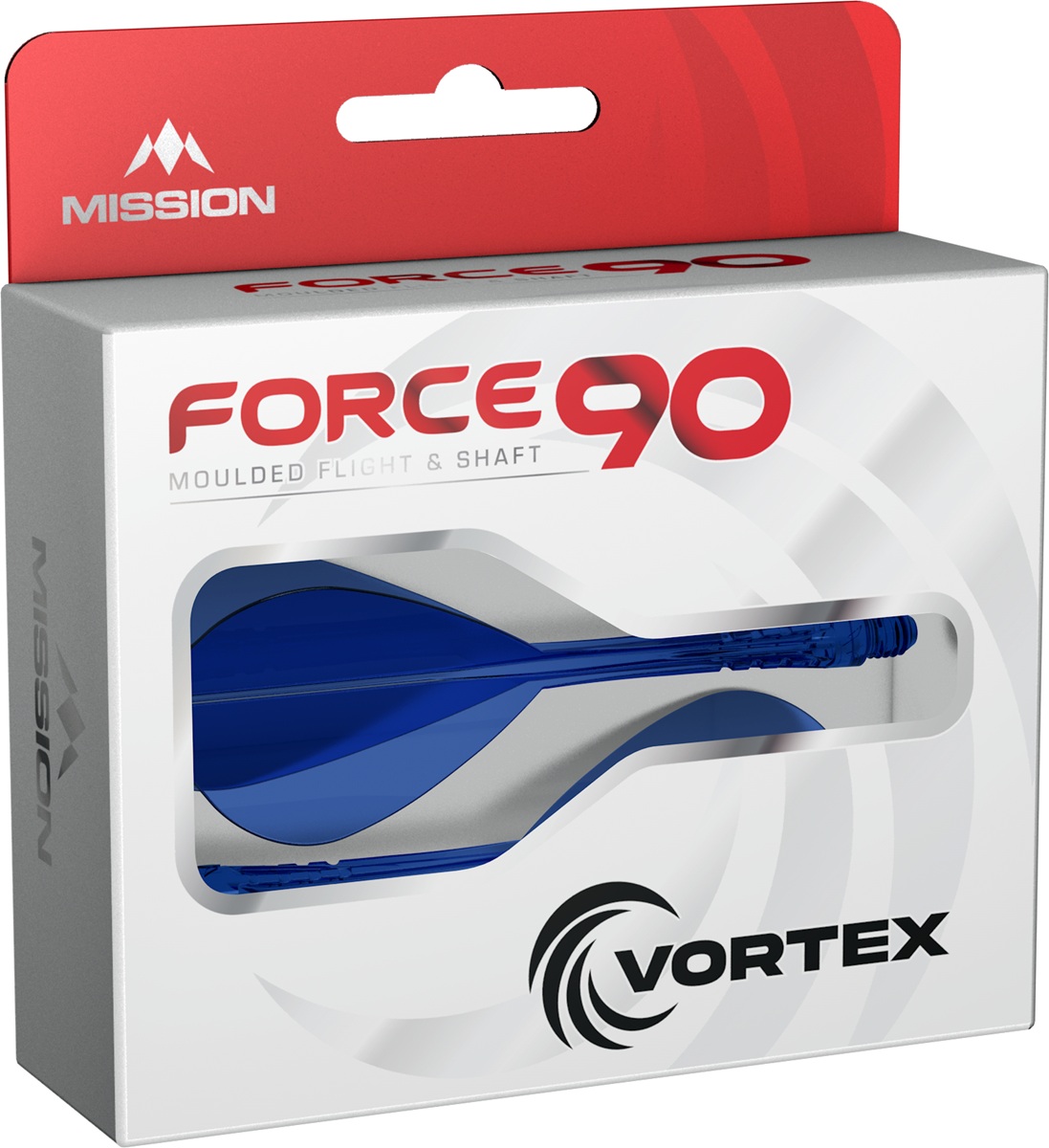 Mission Force 90 Vortex - Flight-Shaftsystem - Kite - blue