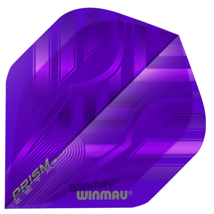 Prism Zeta Standard Winmau Dart Flights - violet