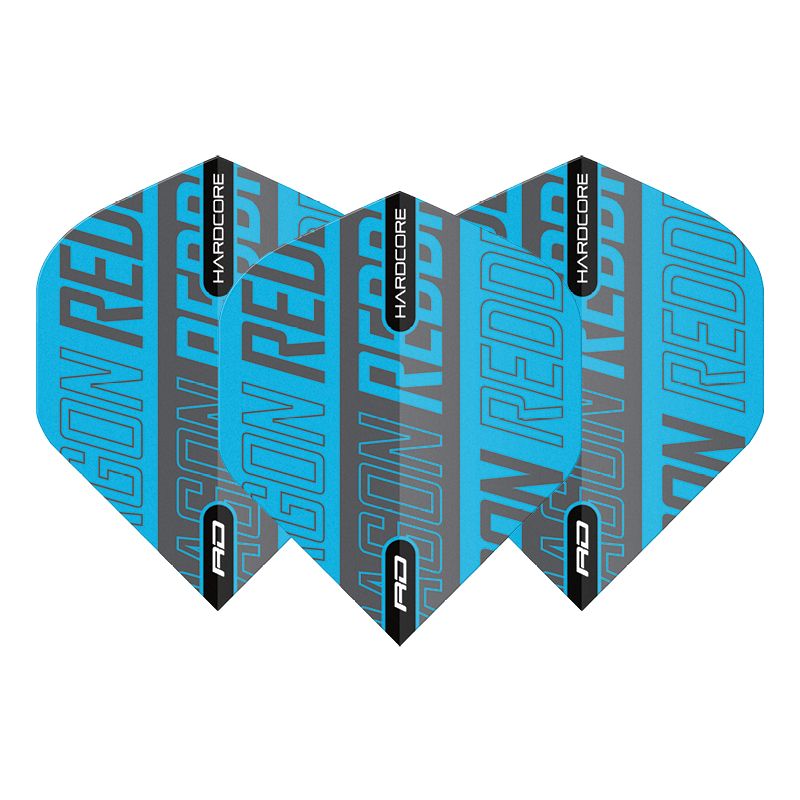 Hardcore XT Flights RedDragon - Blue & Black Print