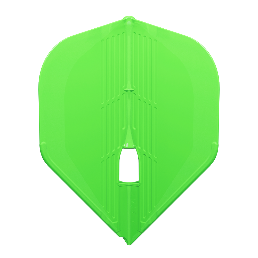 L1 Kami Champange L-Style Flights- Standard Neon Green