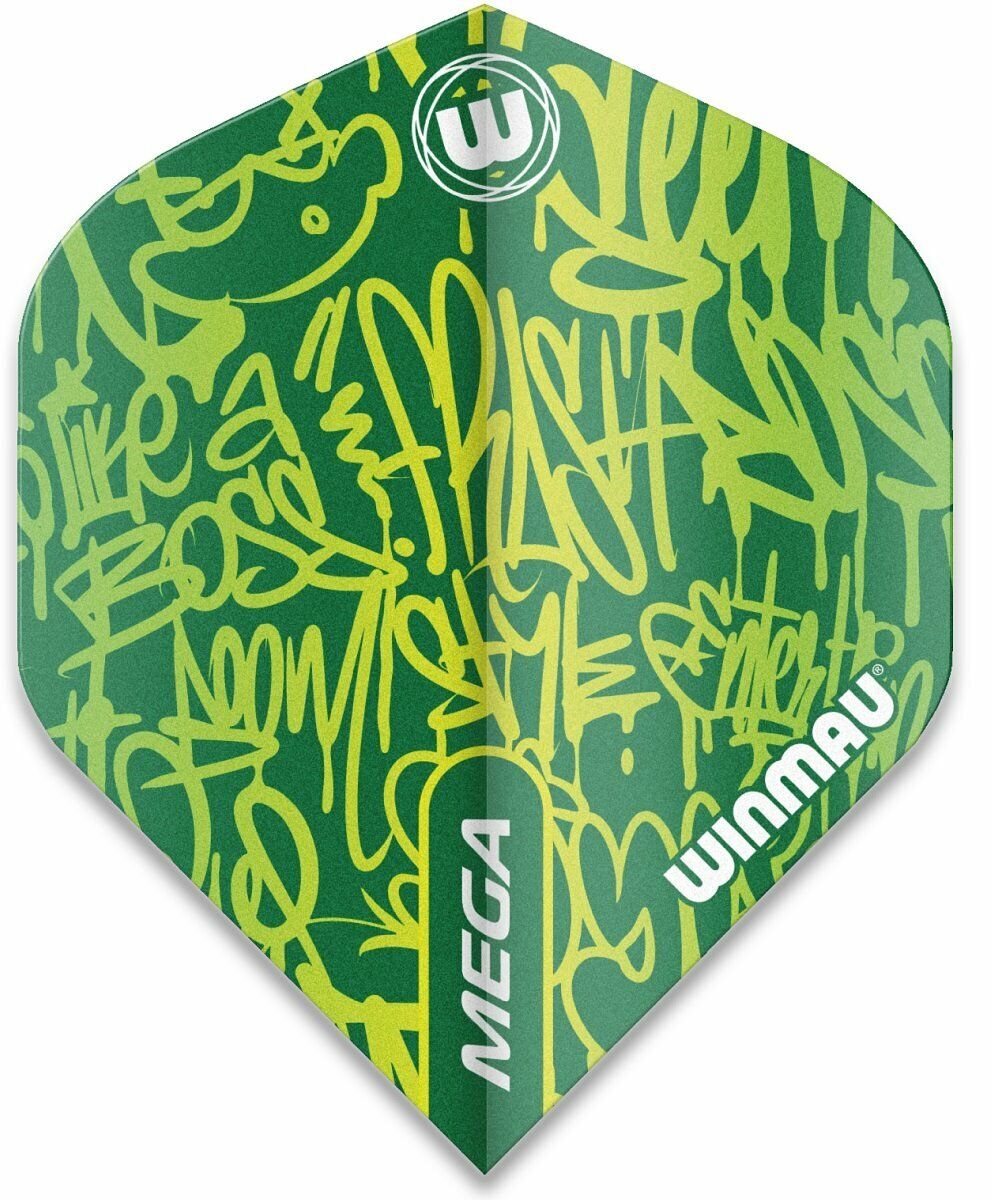 Mega Standard Winmau Flight - Green