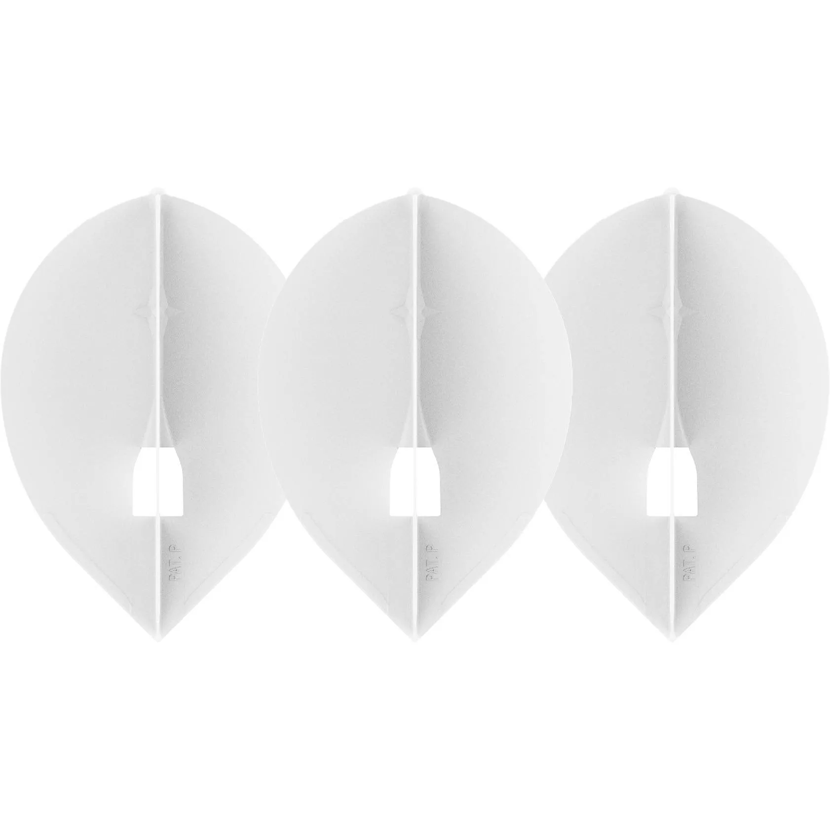 L-Style L2 Pro Champagne Flights - Teardrop White