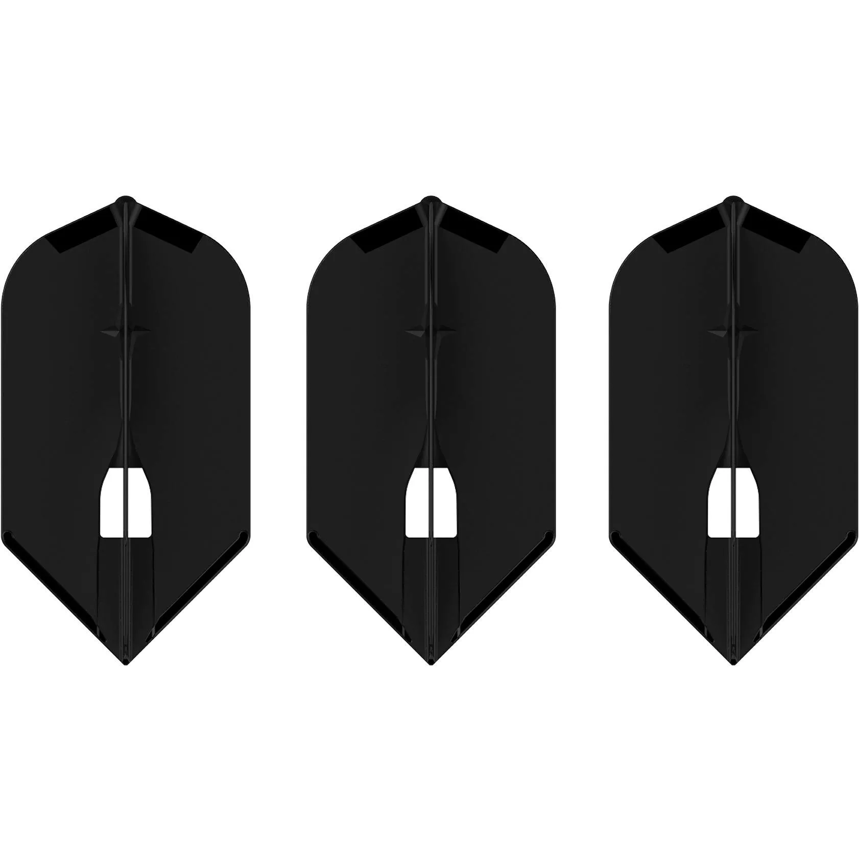 L-Style L6 Pro Champagne Slim Flights - Black