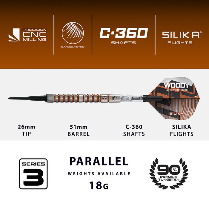 Luke Woodhouse Series 3 - Harrows - Softdart