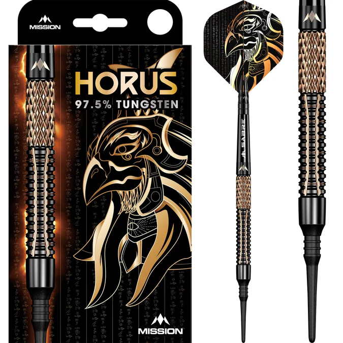 Mission Horus Darts - 97.5% Tungsten - Softdart