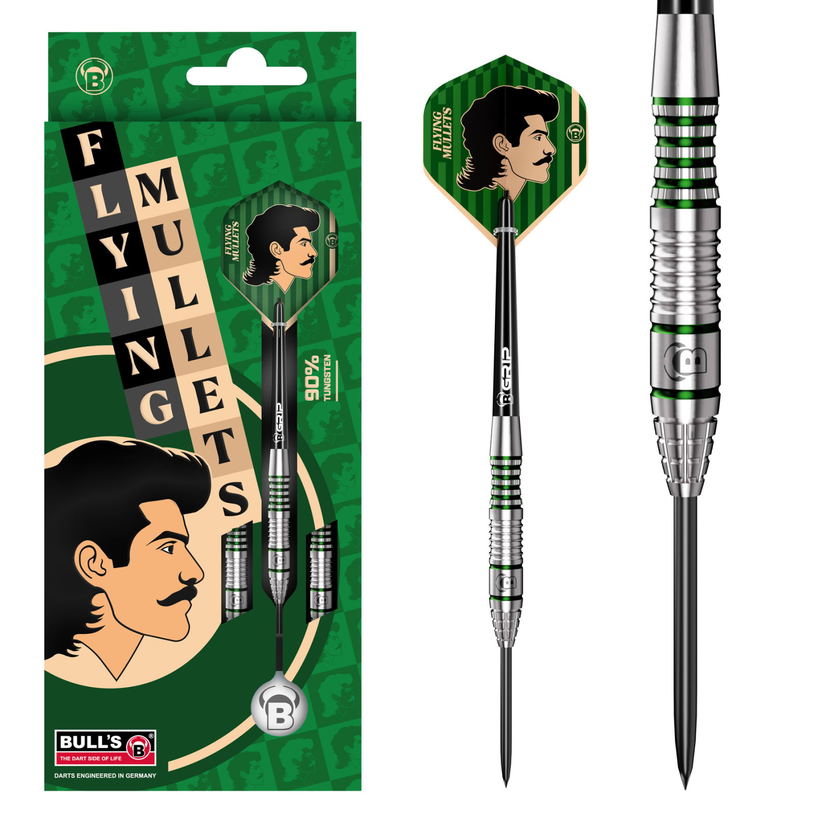 Bulls Flying Mullet - Steeldart