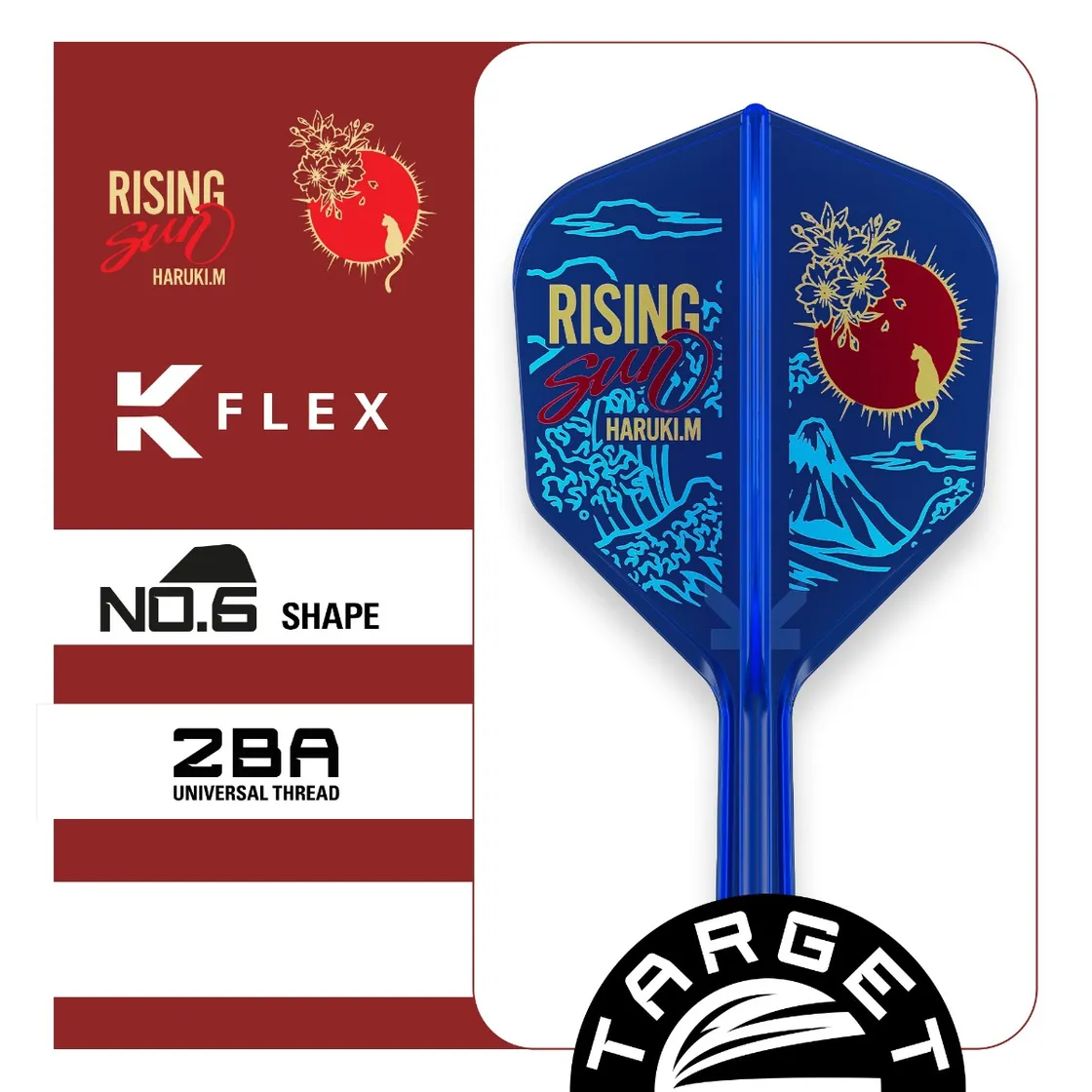 Target Japan K-Flex The Rising Sun No6 Flight System