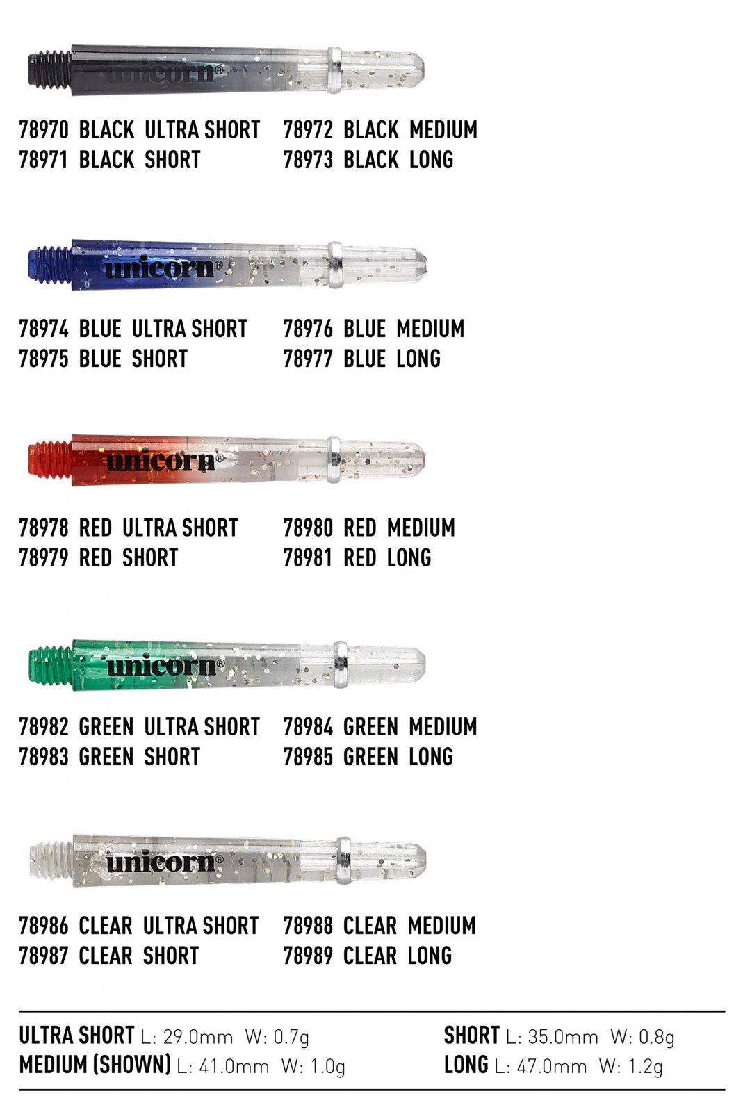 Unicorn Gripper 4 Elements Two Tone Shaft - blue