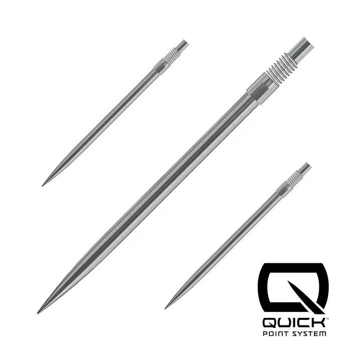 Harrows Quick Point Wechselspitzen - Dartspitzen - Silver