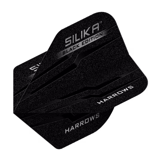 Harrows Silika Black Edition - Tough Crystalline Coated Flights - No2