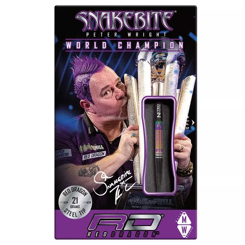 Peter Wright Snakebite World Champion Tapered SE - Steeldart