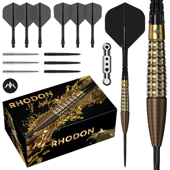 Mission Rhodon 95% Tungsten Darts - Bronze/Gold - Steeldart