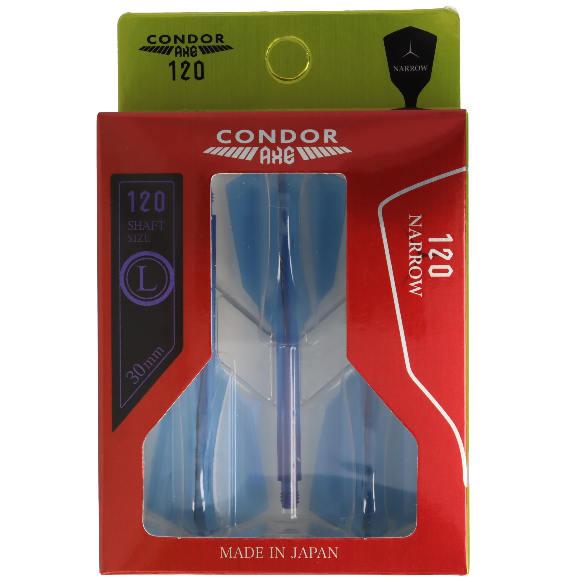 Axe - System 120 Narrow - Condor Flight - Clear Blue