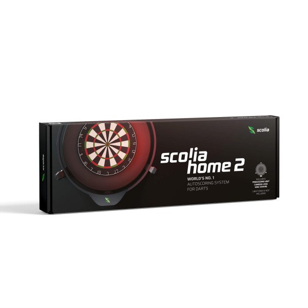 Scolia Home 2 Vers. 2.3 - Scoring System ohne Beleuchtung - Automatisches Zählsystem für Steeldarts