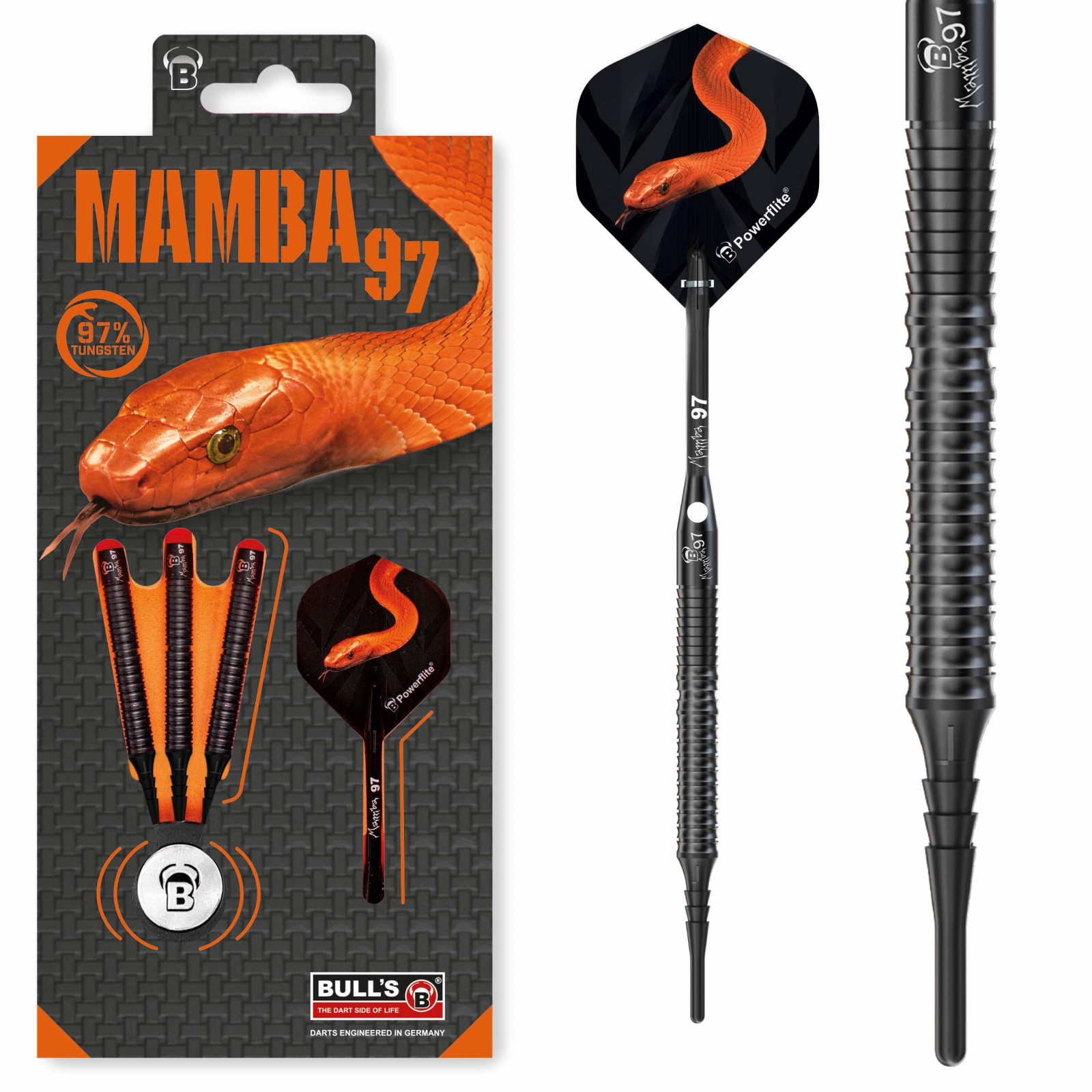 Bull`s Mamba97 M6 - Softdart