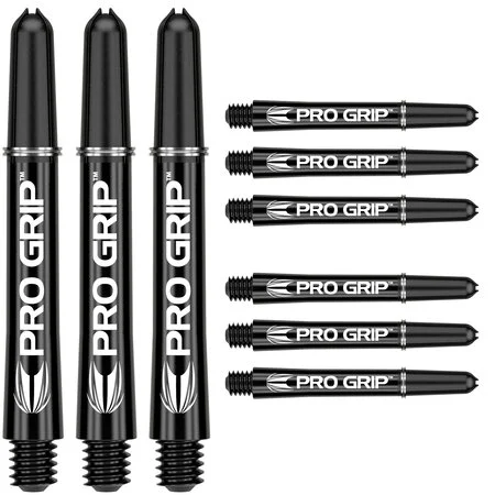 9er Packung Target Shaft Pro Grip - Black