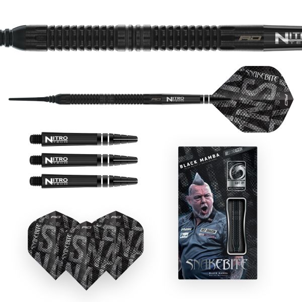 Peter Wright Black Mamba RedDragon - Softdart