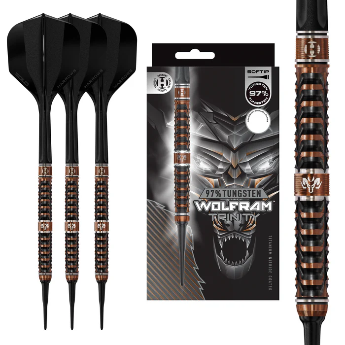 Harrows Trinity 97% Tungsten - Softdarts