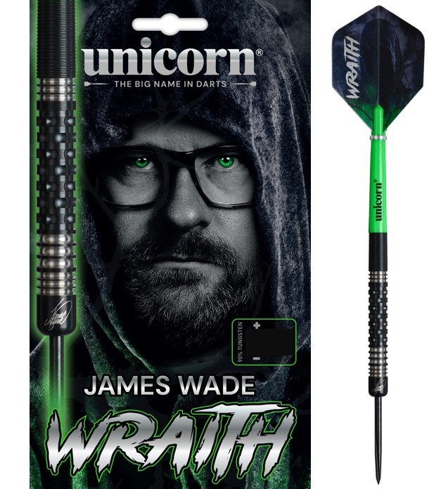 James Wade Phase 2 - Unicorn Wraith 90% Tungsten - Steeldart