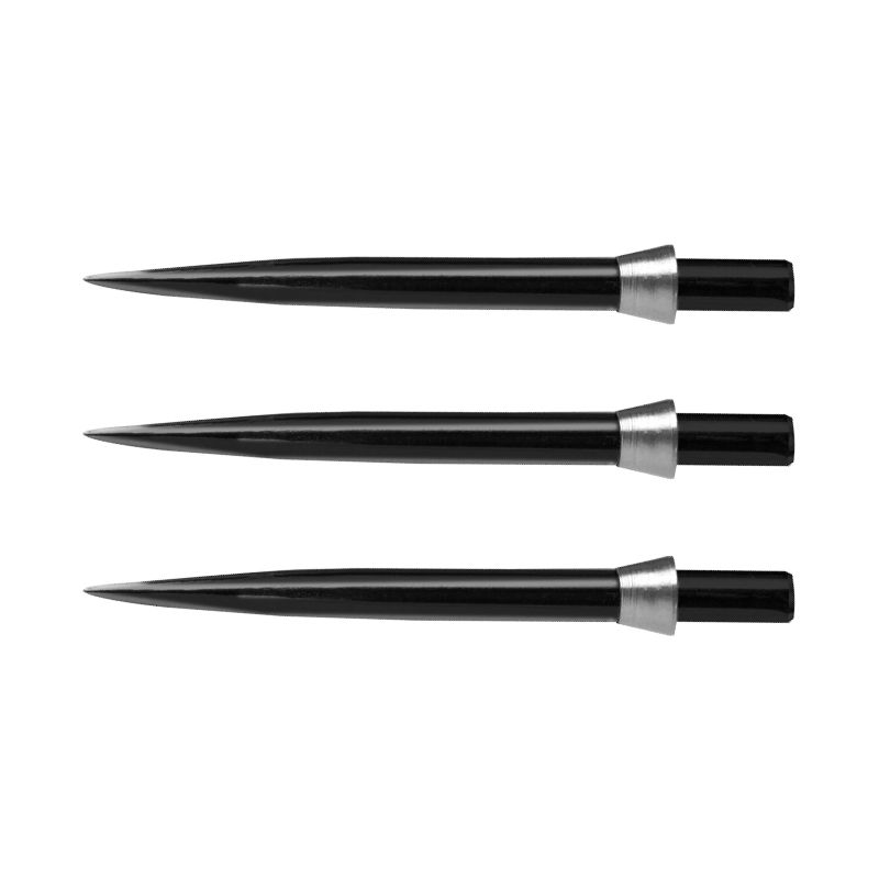 RedDragon Specialist Dart Points - Black with Silver Trident