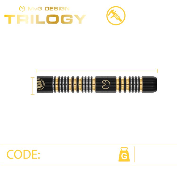 Michael van Gerwen Trilogy  - Steeldart