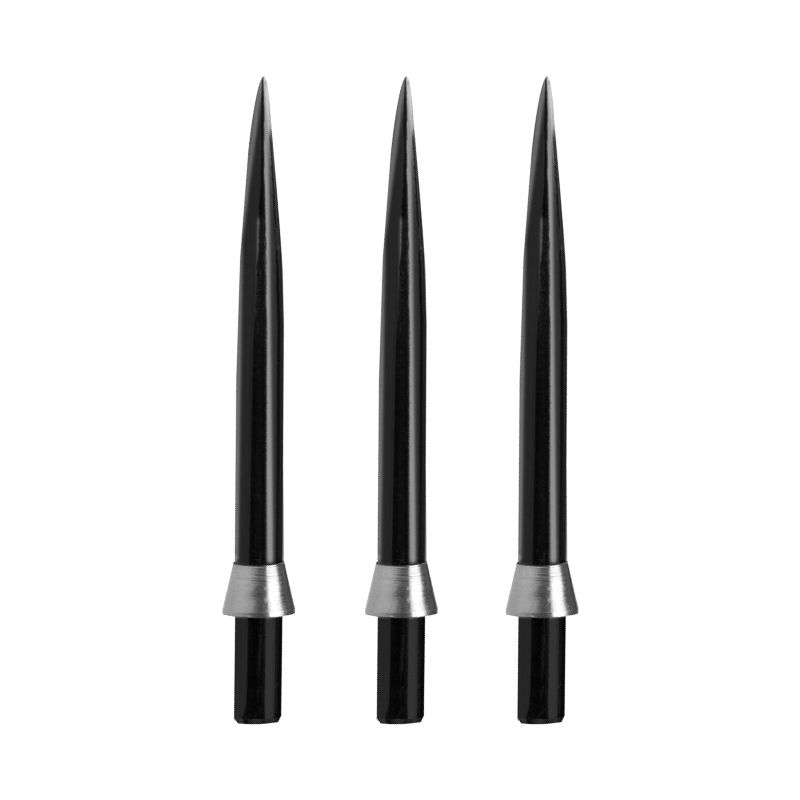 RedDragon Specialist Dart Points - Black with Silver Trident