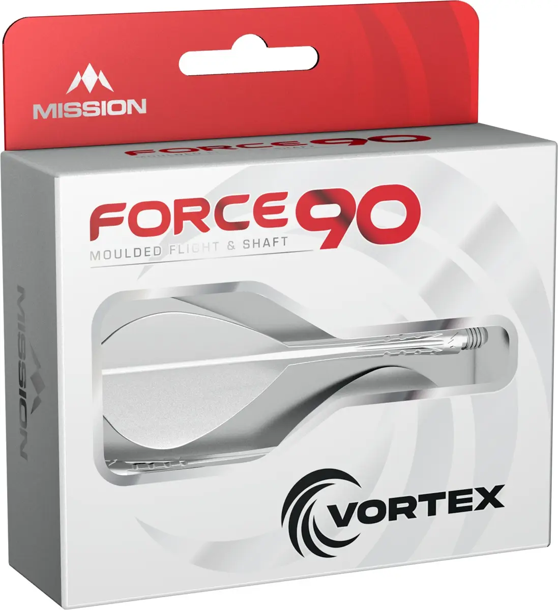 Mission Force 90 Vortex - Flight-Shaftsystem - Kite - White