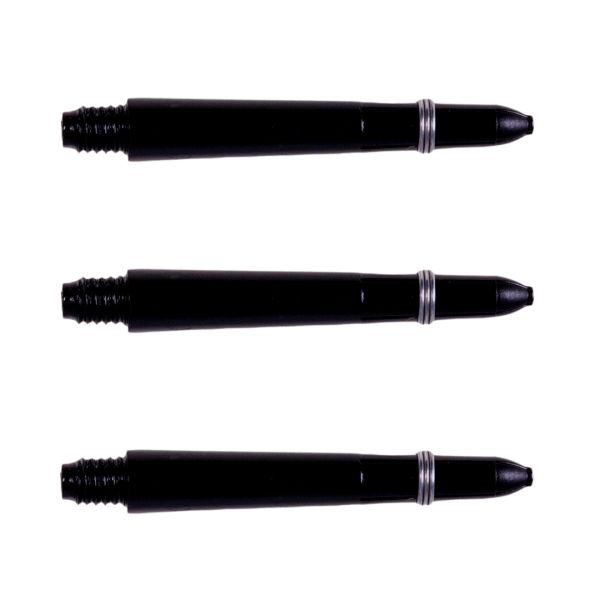 Nylon Karella Shaft mit Federring - schwarz