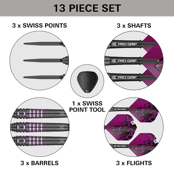Lorraine Winstanley G2 Swiss Point Target - Steeldart